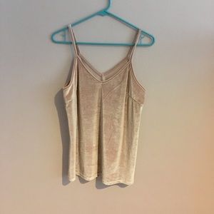 NEW Blush Velvet Tank